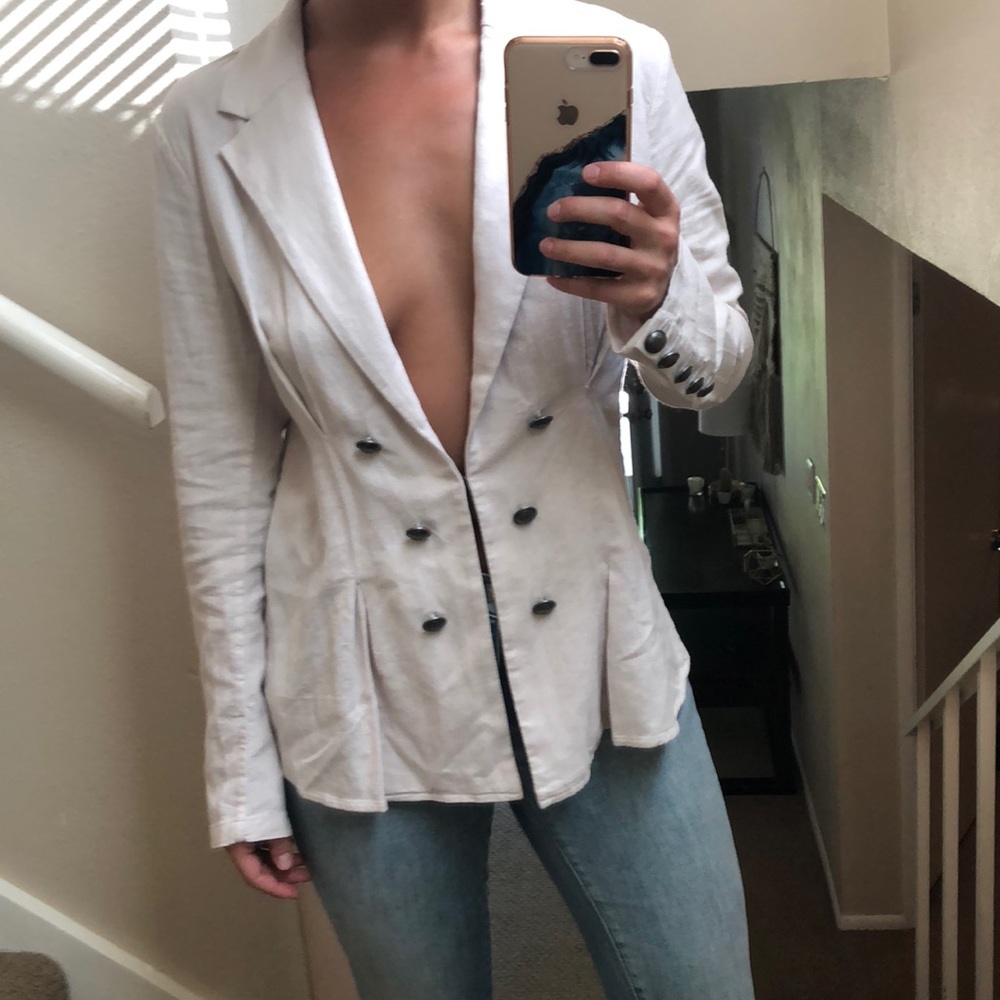 Linen blazer